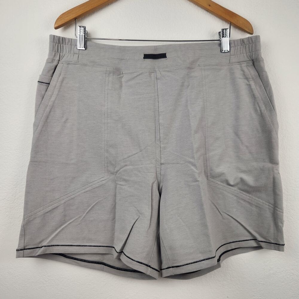 Lunya Lahgo Restore Short in Light Gray Size XL NWOT